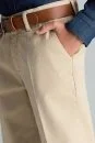 Pamuklu Camel Chino Çocuk Pantolon - Thumbnail