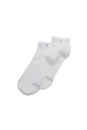 Pamuklu Kırık Beyaz İkili Sneaker Çorap Seti - Thumbnail