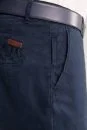 Pamuklu Lacivert Regular Fit Chino Pantolon - Thumbnail