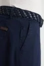 Pamuklu Lacivert Regular Fit Chino Pantolon - Thumbnail