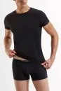 Pamuklu Siyah İç Giyim T-Shirt - Thumbnail
