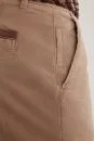 Pamuklu Tütün Rengi Regular Fit Chino Pantolon - Thumbnail