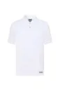 Saf Pamuk Beyaz Polo Yaka T-Shirt