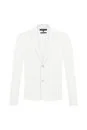 Saf Pamuk Beyaz Triko Ceket - Thumbnail