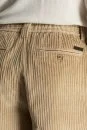 Saf Pamuk Camel Relax Kadife Pantolon - Thumbnail