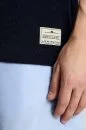Saf Pamuk Havlu Kumaş Lacivert Polo Yaka T-Shirt