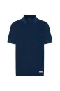 Saf Pamuk Lacivert Polo Yaka T-Shirt
