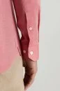 Saf Pamuk Pembe Yazlık Oxford Gömlek
