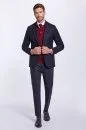 Saf Yün Lacivet Blazer Ceket
