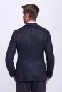 Saf Yün Lacivet Blazer Ceket - Thumbnail