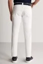Slim Fit 5 Cep Beyaz Chino Pantolon - Thumbnail