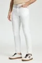 Slim Fit 5 Cep Beyaz Chino Pantolon - Thumbnail