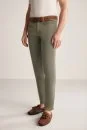 Slim Fit 5 Cep Haki Chino Pantolon - Thumbnail