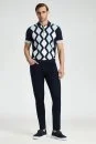 Slim Fit 5 Cep Lacivert Chino Pantolon - Thumbnail