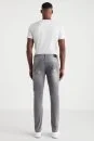 Slim Fit Gri Denim Pantolon - Thumbnail