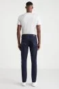 Slim Fit Lacivert 5 Cepli Denim Pantolon - Thumbnail