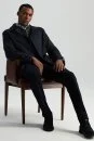 Slim Fit Lacivert 5 Cepli Denim Pantolon - Thumbnail