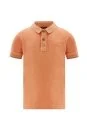 Vintage Görünümlü Turuncu Polo Yaka Çocuk T-Shirt - Thumbnail