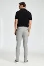 Açık Gri Yazlık Chino Pantolon - Thumbnail