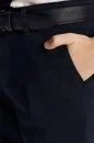 Lacivert Yazlık Çocuk Chino Pantolon
