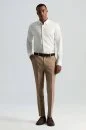 Yün Kaşmir Camel Flanel Chino Pantolon Yün Kaşmir Camel Flanel Chino Pantolon - Thumbnail