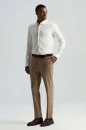 Yün Kaşmir Camel Flanel Chino Pantolon Yün Kaşmir Camel Flanel Chino Pantolon - Thumbnail