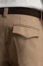 Yün Kaşmir Camel Flanel Chino Pantolon Yün Kaşmir Camel Flanel Chino Pantolon - Thumbnail