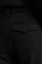 Yün Kaşmir Siyah Flanel Chino Pantolon Yün Kaşmir Siyah Flanel Chino Pantolon - Thumbnail